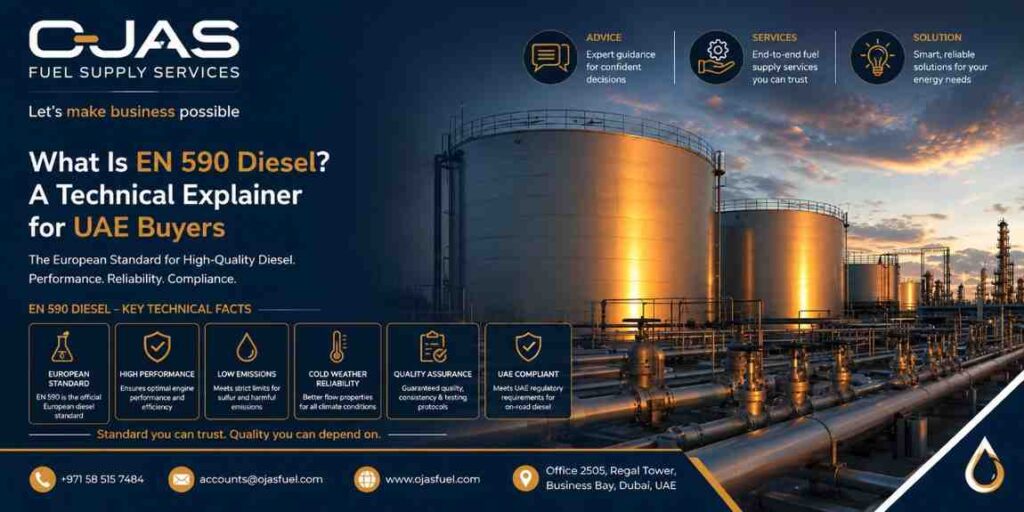 What Is EN 590 Diesel? A Technical Explainer for UAE Buyers