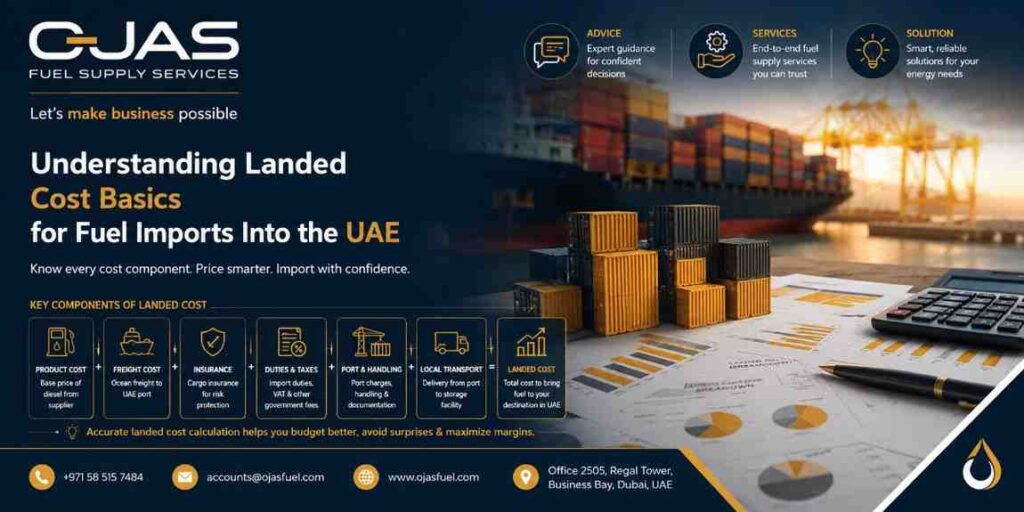 Understanding Landed Cost Basics for Fuel Imports Into the UAE