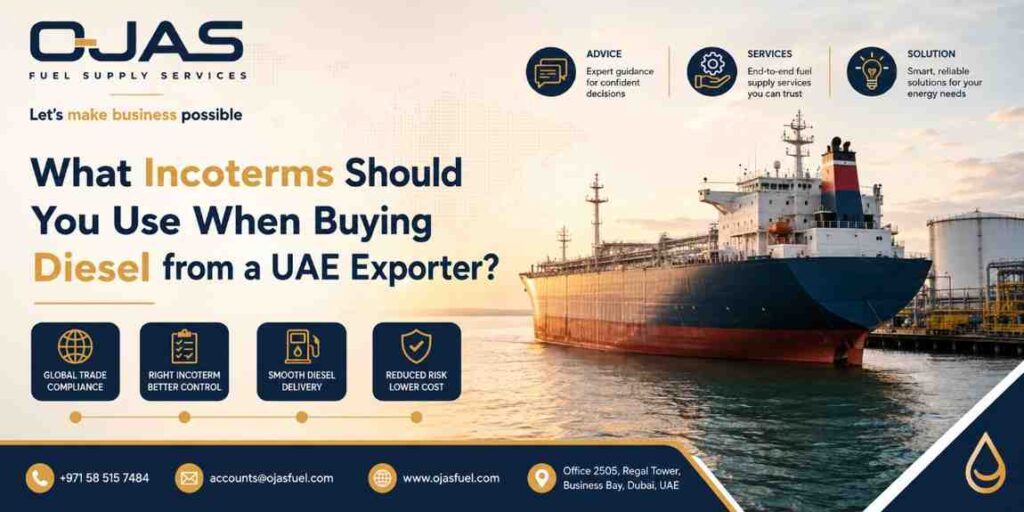 What Incoterms Should You Use When Buying Diesel from a UAE Exporter