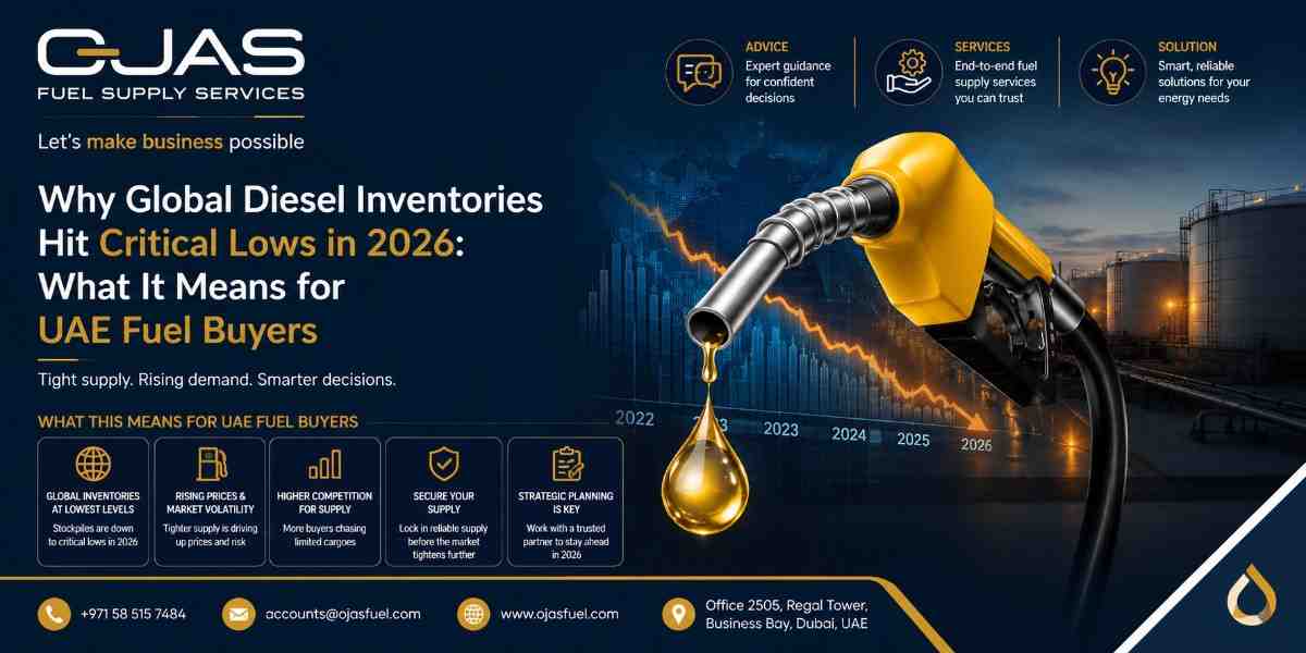 Why Global Diesel Inventories Hit Critical Lows in 2026 What It Means for UAE Fuel Buyers