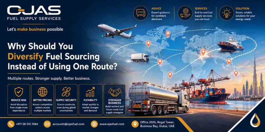 Why Should You Diversify Fuel Sourcing Instead of Using One Route