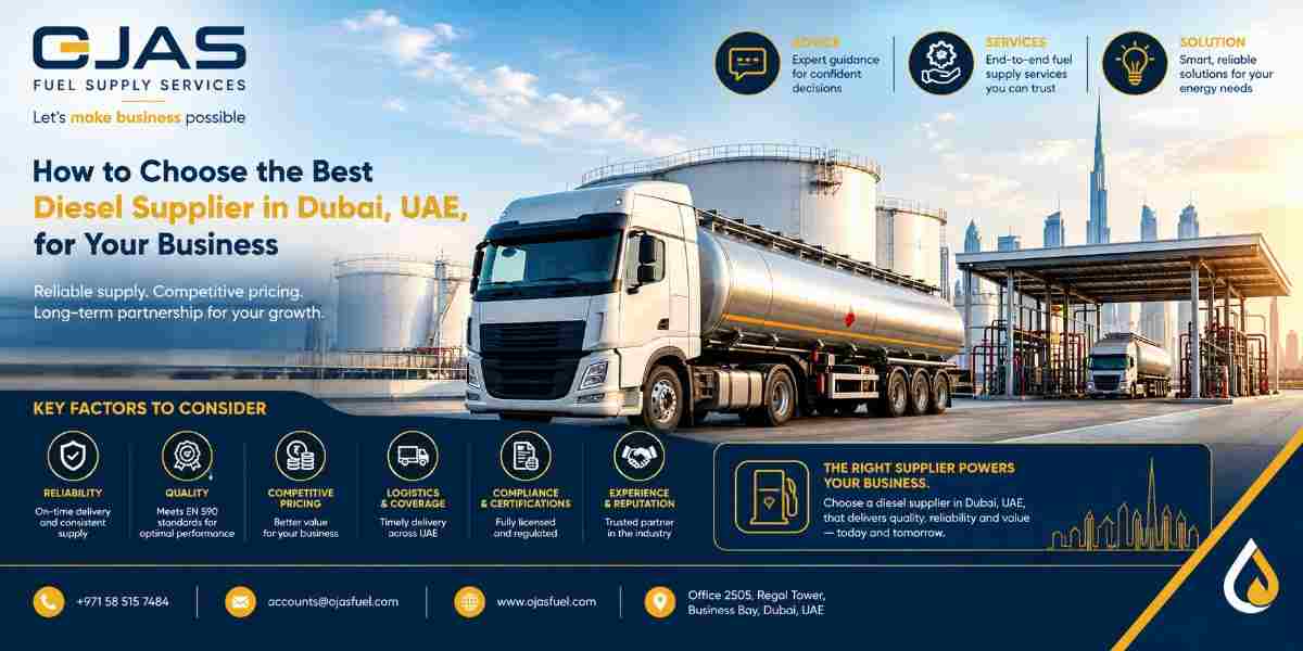 How to Choose the Best Diesel Supplier in Dubai, UAE, for Your Business