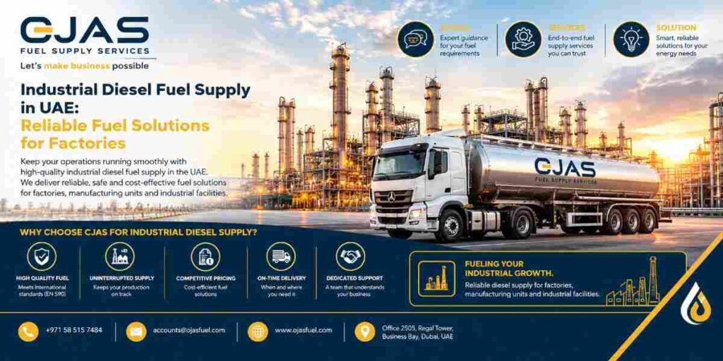 Industrial Diesel Fuel Supply in UAE Reliable Fuel Solutions for Factories