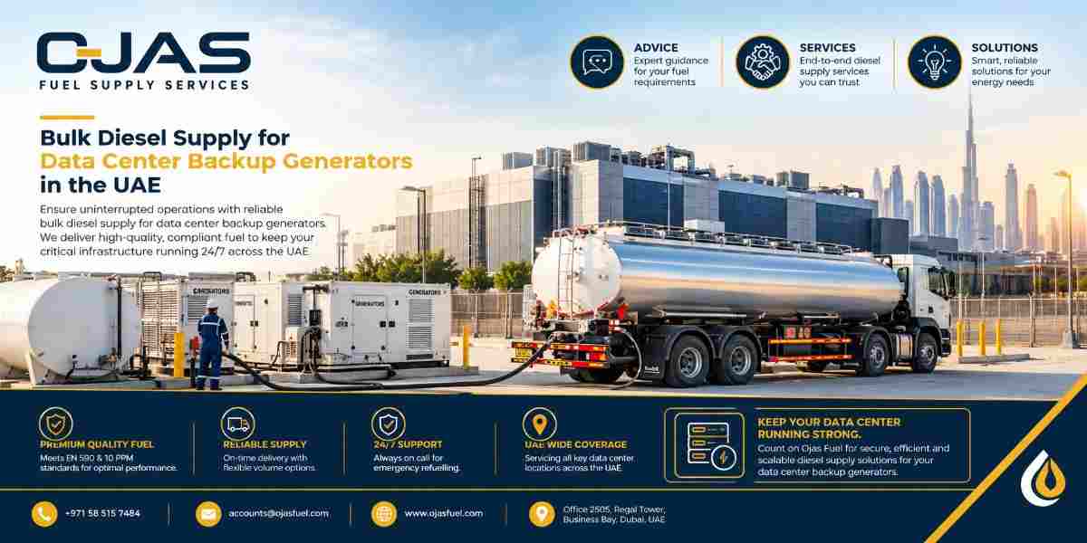 Bulk Diesel Supply for Data Center Backup Generators in the UAE