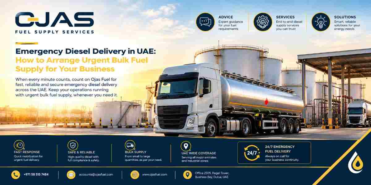 Emergency Diesel Delivery in UAE: How to Arrange Urgent Bulk Fuel Supply for Your Business