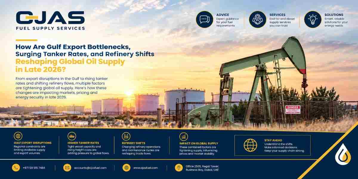 How Are Gulf Export Bottlenecks, Surging Tanker Rates, and Refinery Shifts Reshaping Global Oil Supply in Late 2026?