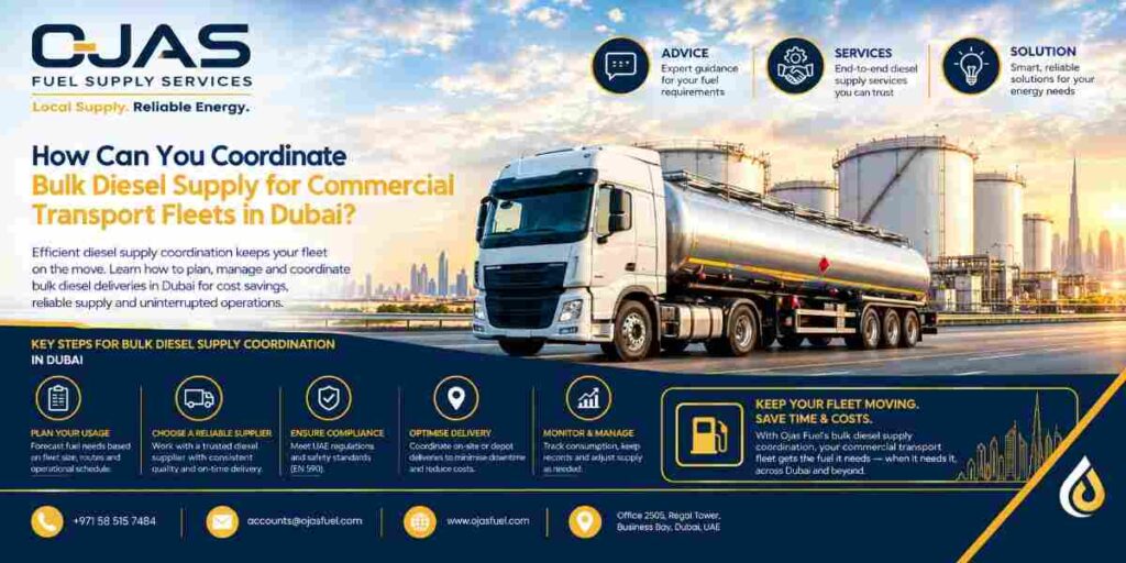 How Can You Coordinate Bulk Diesel Supply for Commercial Transport Fleets in Dubai