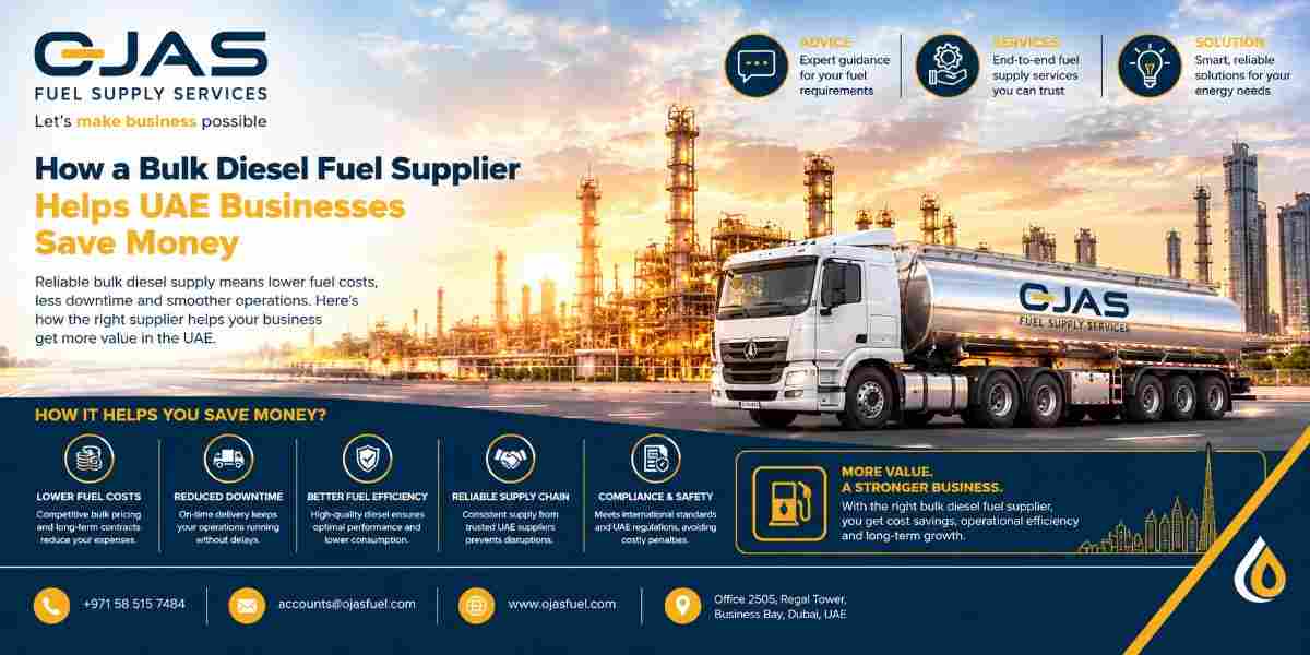 How a Bulk Diesel Fuel Supplier Helps UAE Businesses Save Money