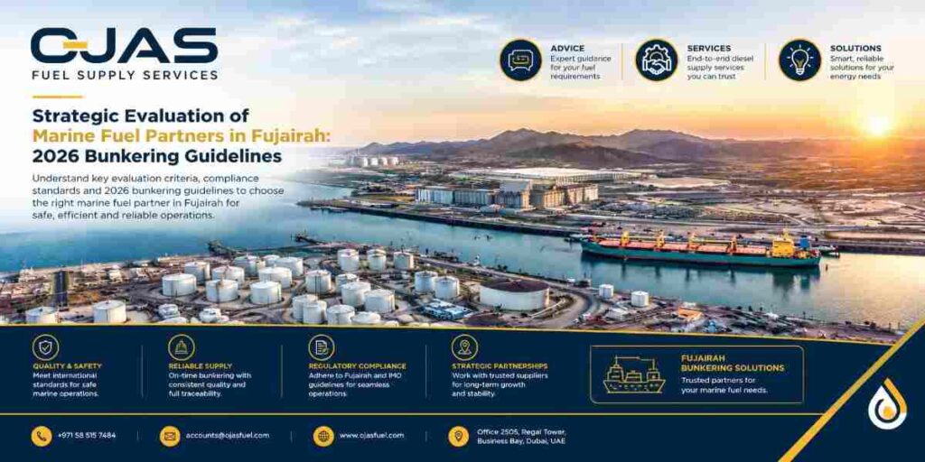 Strategic Evaluation of Marine Fuel Partners in Fujairah 2026 Bunkering Guidelines